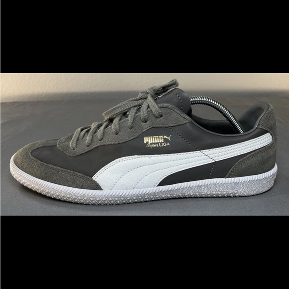 356999-13] Puma Super Liga Og Retro Mens Size 11 Grey - Picture 2 of 11